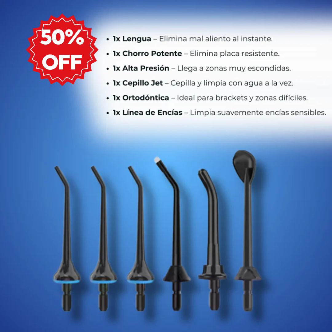 Irrigador Bucal - Limpieza Profesional 50% OFF!