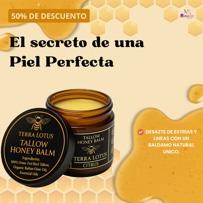 Bálsamo Orgánico de Cebo y Miel - 50% OFF!