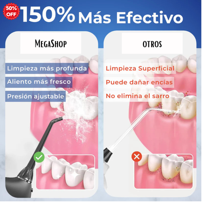 Irrigador Bucal - Limpieza Profesional 50% OFF!