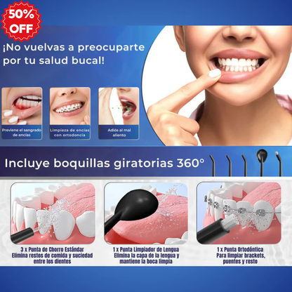 Irrigador Bucal - Limpieza Profesional 50% OFF!