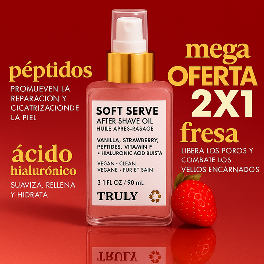 Aceite Truly 2x1 Piel Radiante, Suave y Sin Manchas