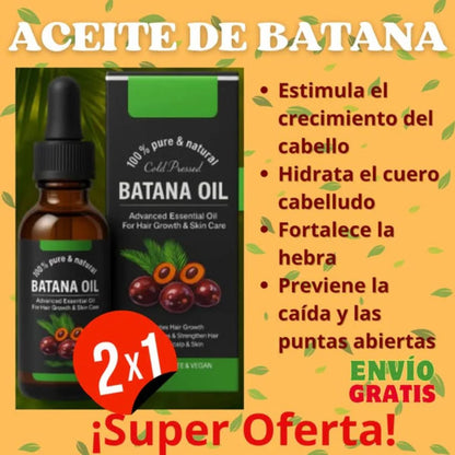 Aceite de Batana 100% Natural – 2x1