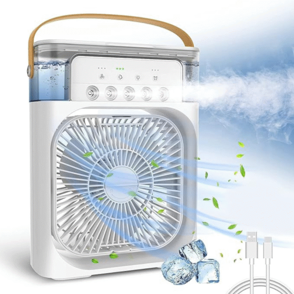 Ventilador Portátil con Humidificador - Imagen 2